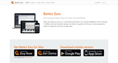 Desktop Screenshot of better-ears.com